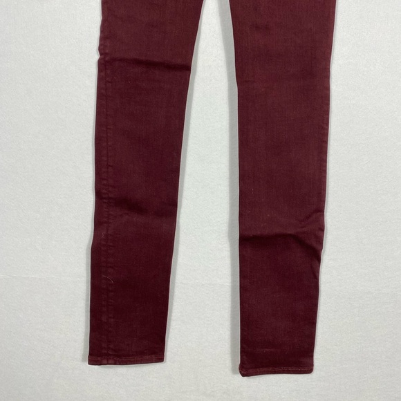 RAG&BONE Skinny Jeans in Burgundy size 25 - Picture 12 of 16